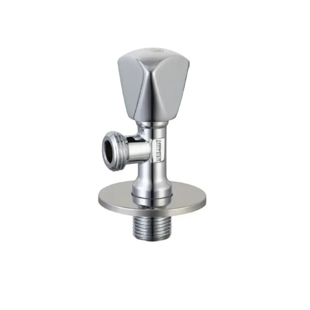 Premium Long Arm Angle Valve in Chrome