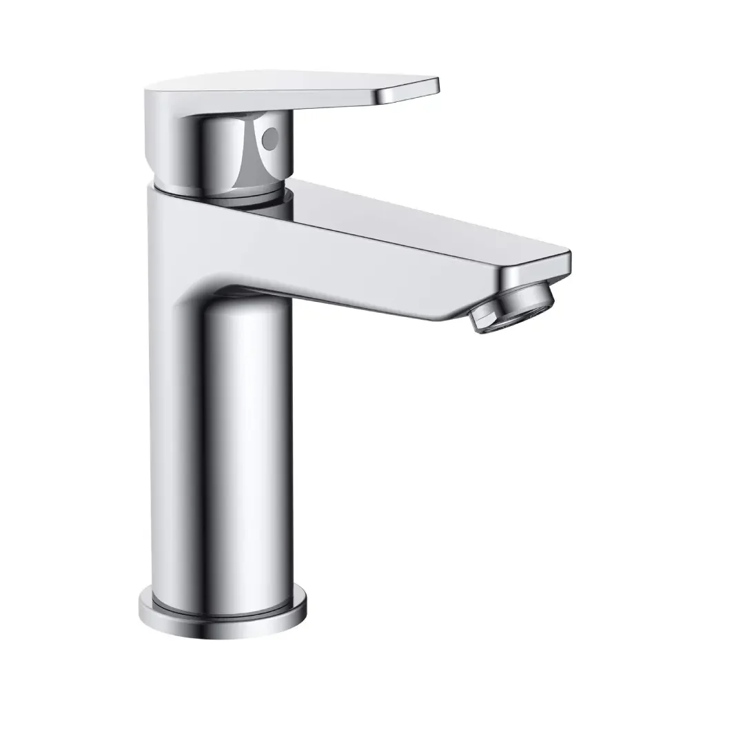 Logic Single Lever Basin Mixer with Pop-Up Waste in Chrome