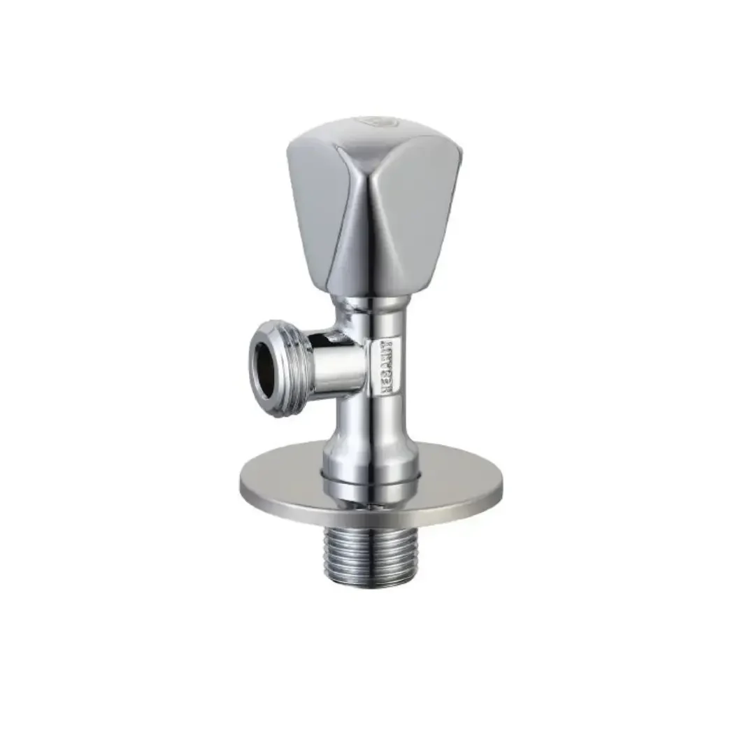 Premium Long Arm Angle Valve in Chrome