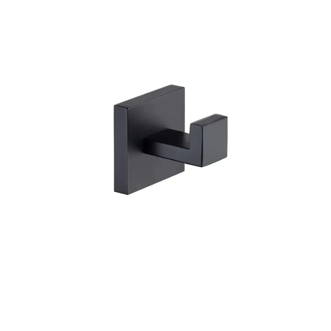 TAGUS SIYAH SERIES Robe Hook Black Matt Finish