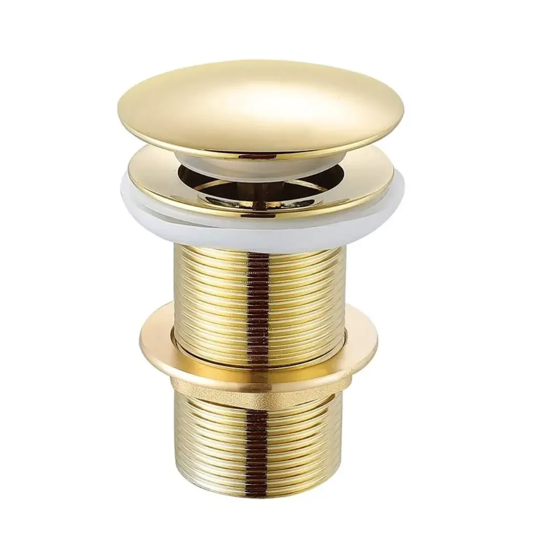 TAGUS-pop up waste Gold plated